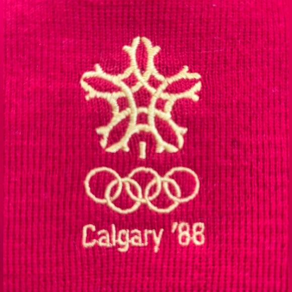 Vintage red Olympics sweater - Picture 2 of 4